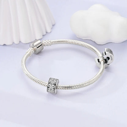 Hot Sale 925 Sterling Silve Charms Beads Forever Love Heart Sister Family Life Charms Dangle For Bracelet Woman Jewelry Gifts