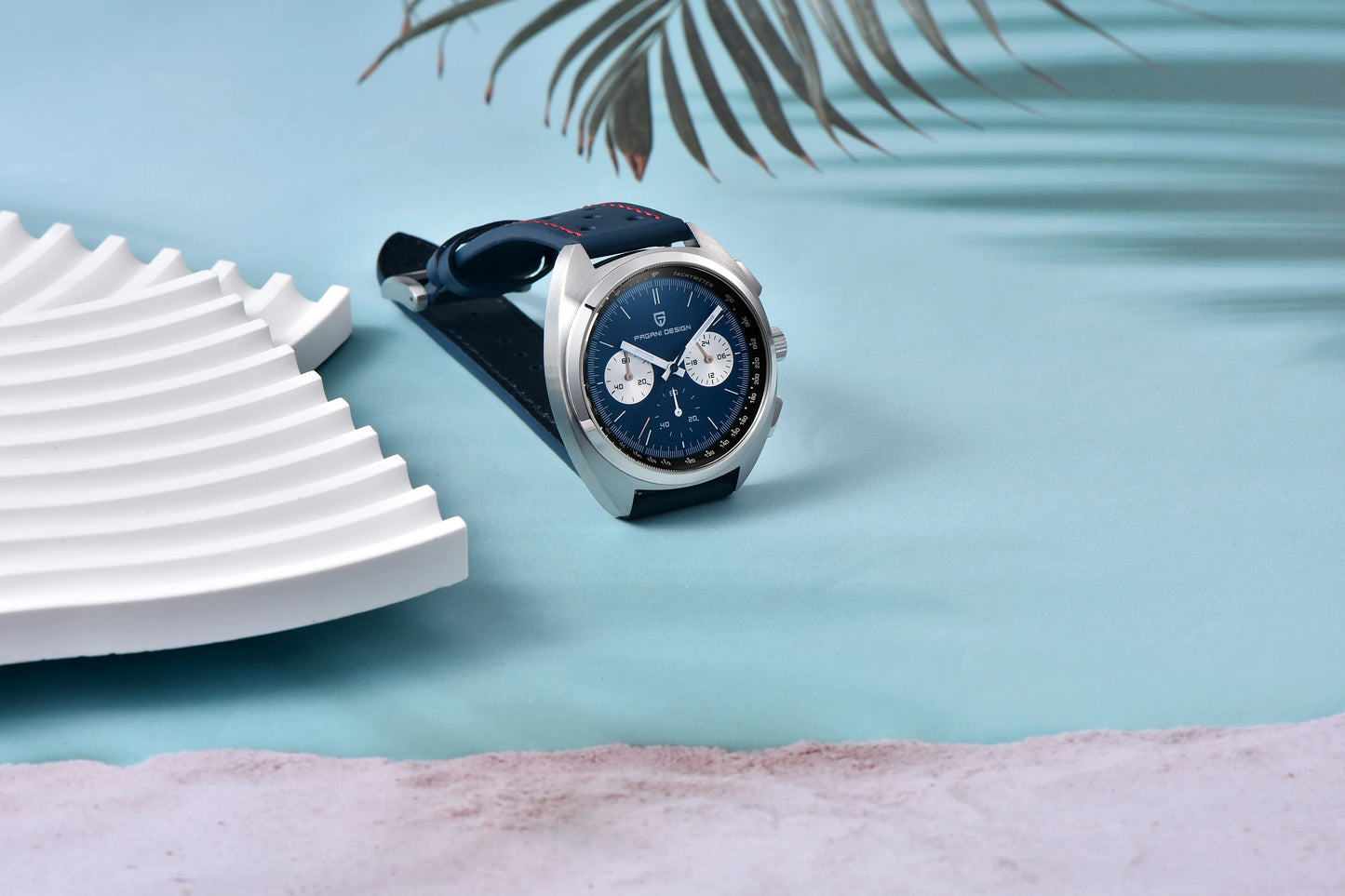 PAGANI DESIGN 2025 New Pilot Luxury Quartz Watch For Men Sport Chronograph AR Sapphire crystal Stainless steel Wrist watches Men