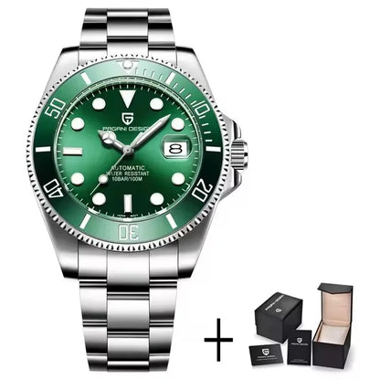 Pagani Design Mechanical Watch PD-1639 Japanese Movement Sapphire Glass Diver Style Elegant Timepiece for Men Automatic watches