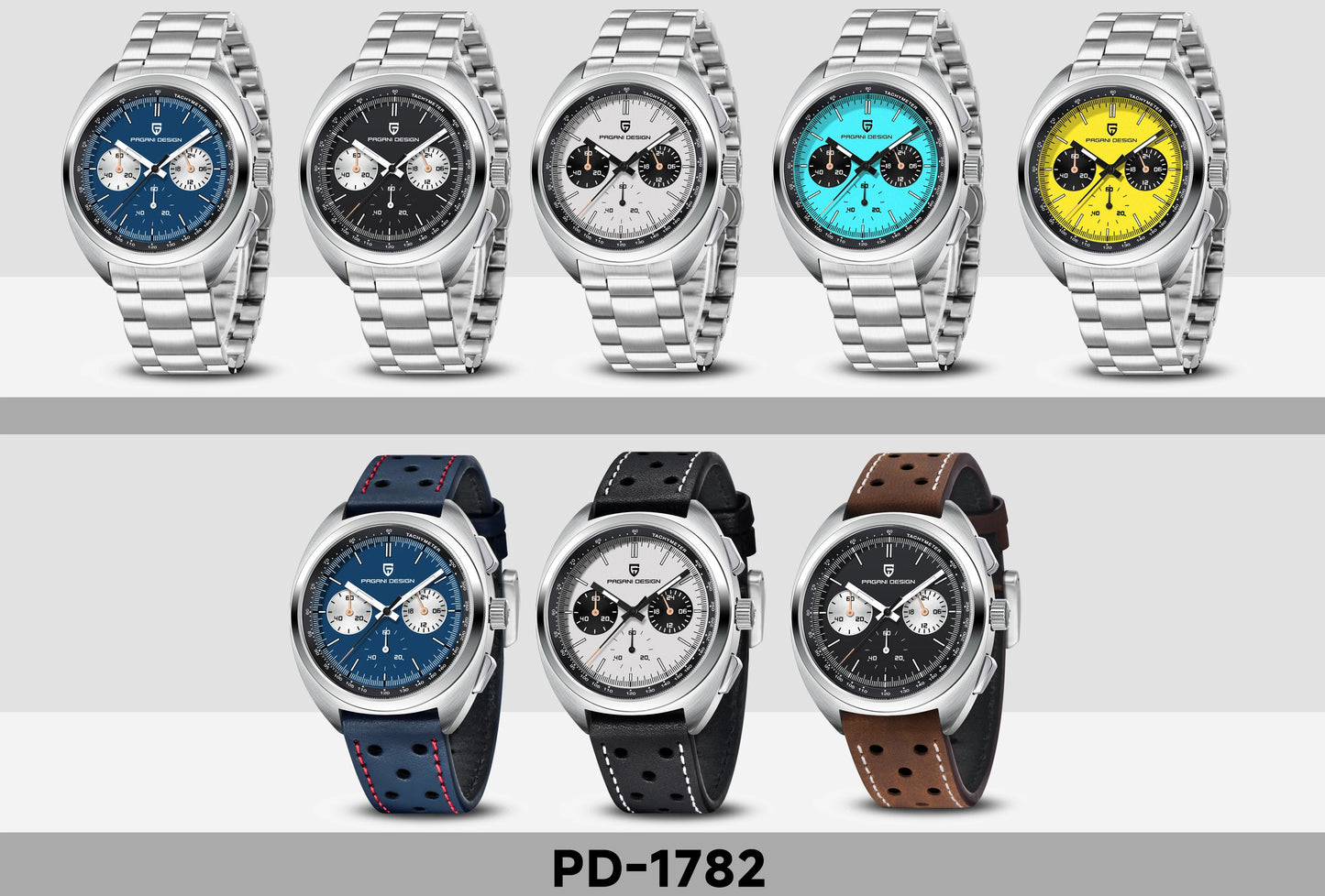 PAGANI DESIGN 2025 New Pilot Luxury Quartz Watch For Men Sport Chronograph AR Sapphire crystal Stainless steel Wrist watches Men