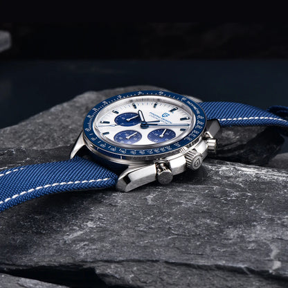 PAGANI DESIGN 2025 New Moon Watch For Men Quartz Multifunction Chronograph Sports Mens Watches Top Brand Luxury Sapphire Mirror