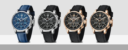 PAGANI DESIGN 2024 New Luxury Fashion Casual Men Quartz Watches VK63 100M Water Resistant Sapphire Glass Stainless Steel Watches