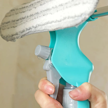 Glass Cleaning Wizard Effortless Scraping, Wiping, Scrubbing  Spraying Streak-Free, All-Purpose Tool for Bathroom, Window