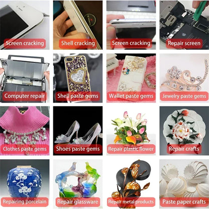 15ML 50ML 110ML B-7000 Clear Contact Phone Repair Adhesive Universal Glass Plastic DIY Glue T7000 with Precision Applicator Glue