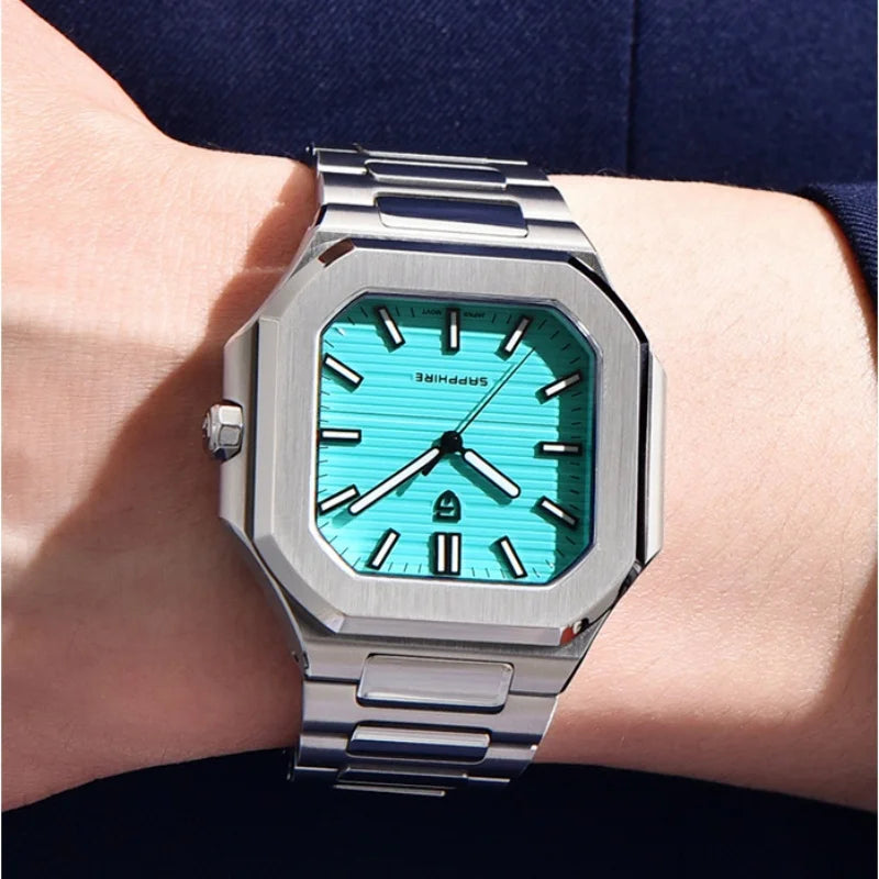 2025 New PAGANI DESIGN Top Brand Men Quartz Watches Luxury Sapphire Glass AR Coated Business Watch Japan VH31 Luminous Watch Men