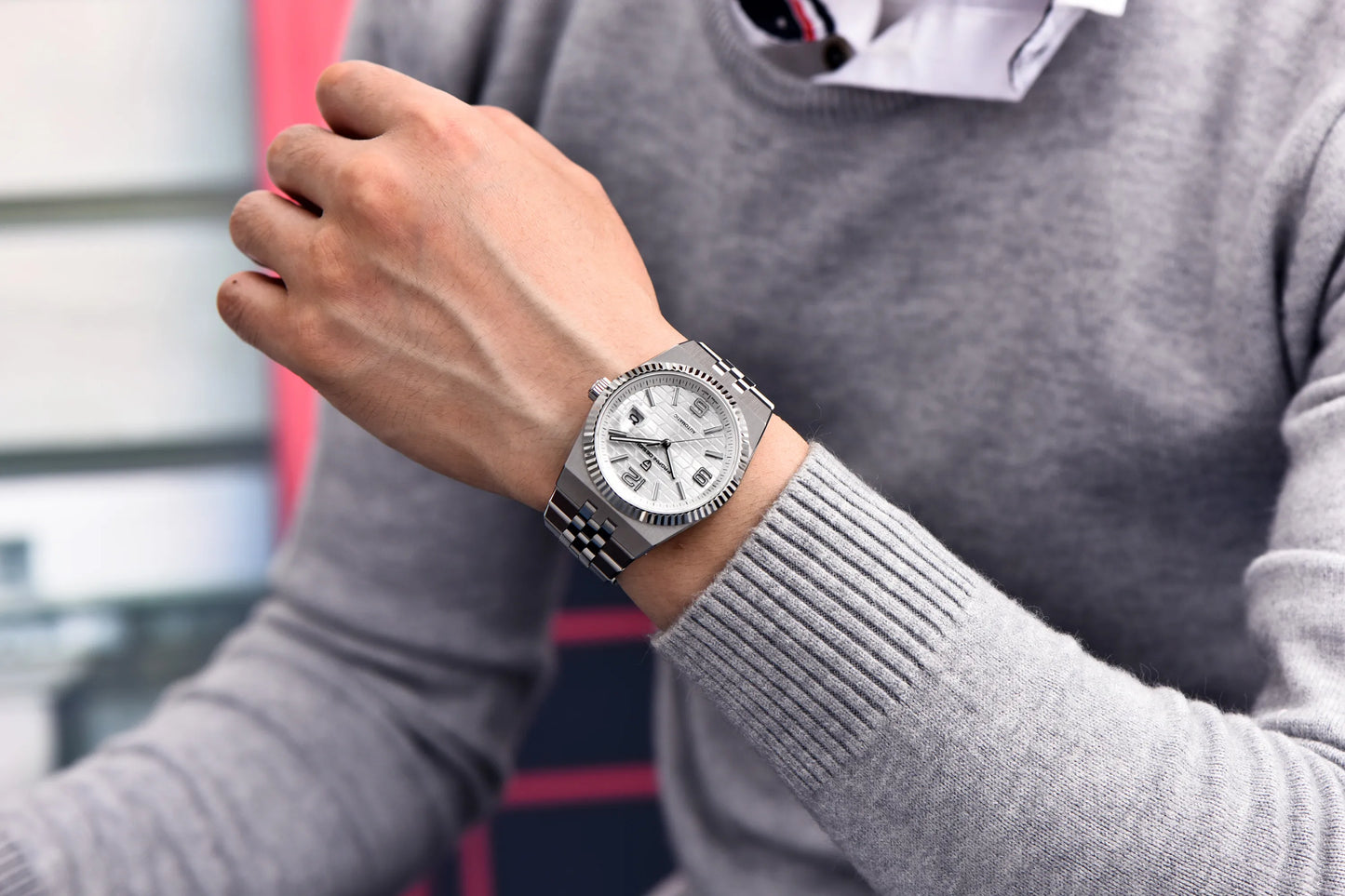 PAGANI DESIGN 2025 New Men's Watches 3D Rhombus Dial Luxury Automatic Watch For Men MIYOTA 8215 Movt Mechanical Wrist watch Men