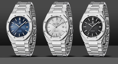 PAGANI DESIGN 2025 New 8215 Men's Automatic Mechanical Watch 40MM Sapphire Stainless Steel Waterproof 10Bar reloj hombre