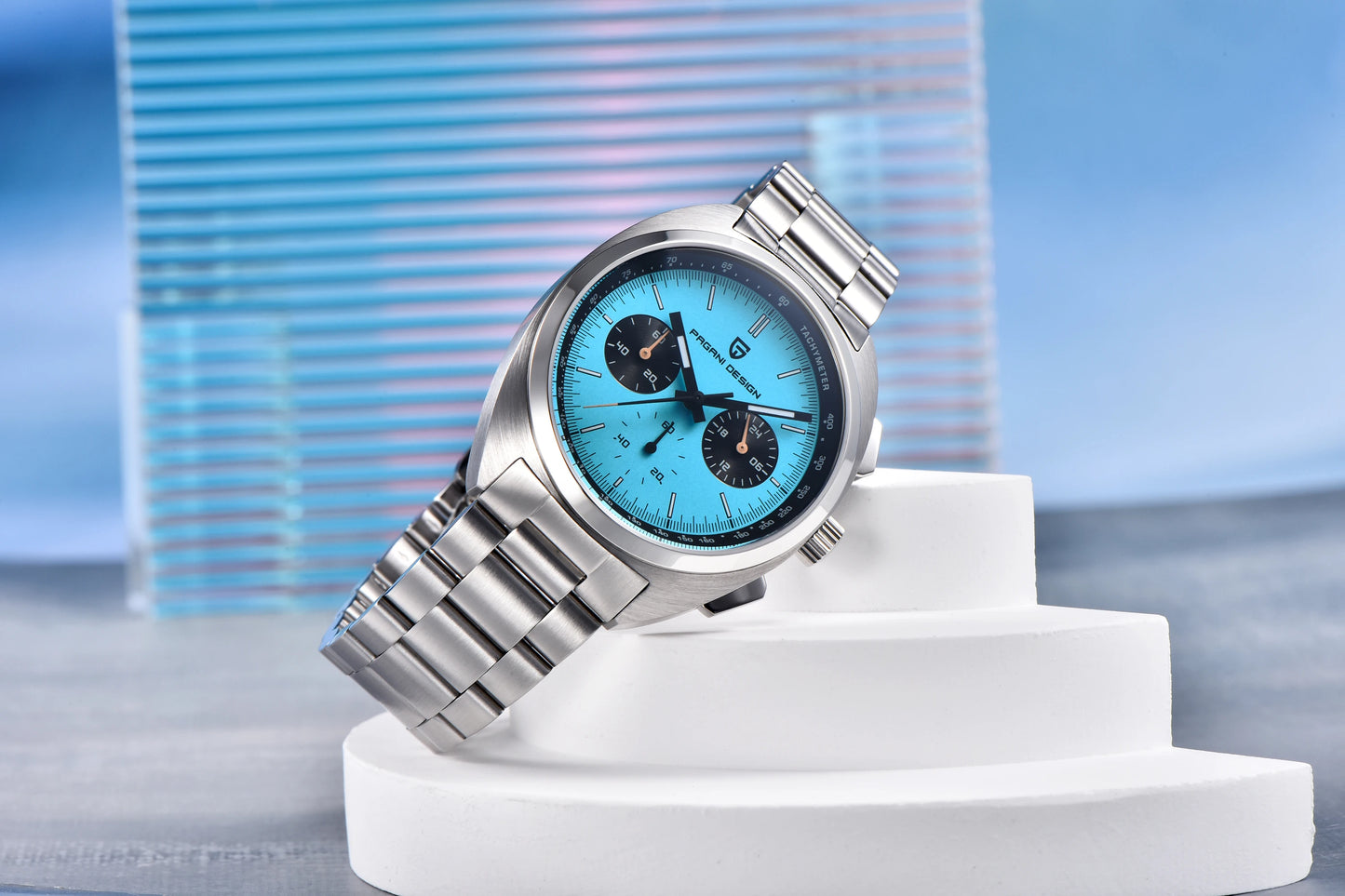 PAGANI DESIGN 2025 New Pilot Luxury Quartz Watch For Men Sport Chronograph AR Sapphire crystal Stainless steel Wrist watches Men