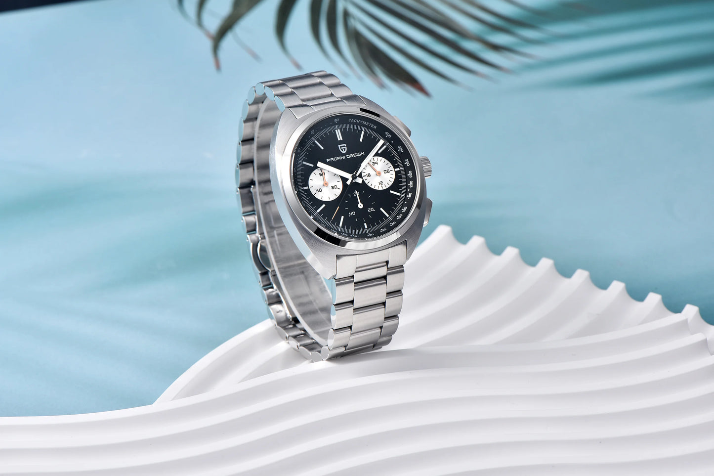 PAGANI DESIGN 2025 New Pilot Luxury Quartz Watch For Men Sport Chronograph AR Sapphire crystal Stainless steel Wrist watches Men