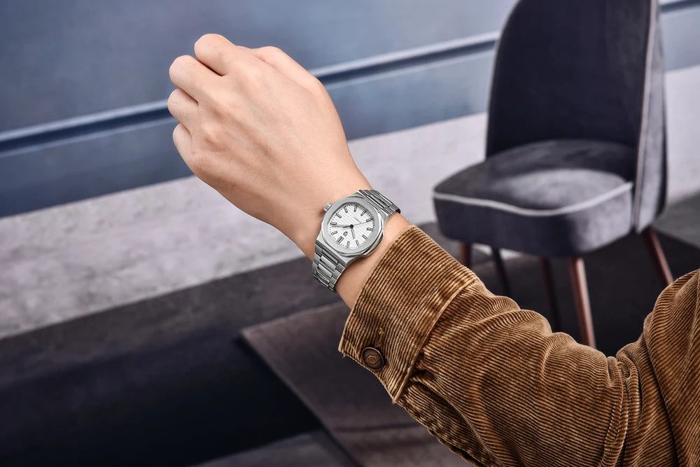 PAGANI DESIGN 2025 New Men's Watches Luxury Automatic Watch For Men Mechanical 40MM WristWatch Stainless Steel AR Sapphire glass