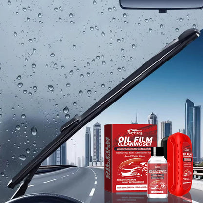 Glass Cleaning Board Universal Glass Cleaning Wipe Board Cleaning Glass Brush for Car Windshield Oil Film Cleaner Glass Coating