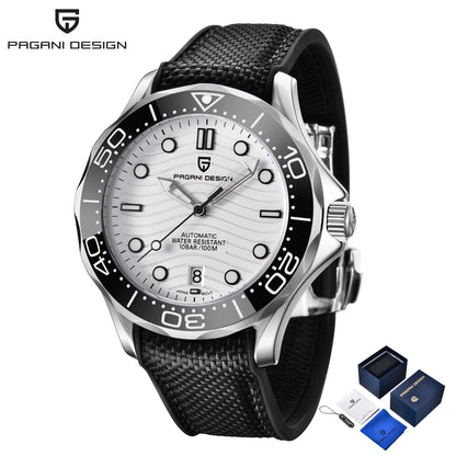 PAGANI DESIGN Men's Watches with Gift Box 2025 New Luxury Automatic Watch Mechanical Wristwatches Sapphire Ceramic Bezel Clocks