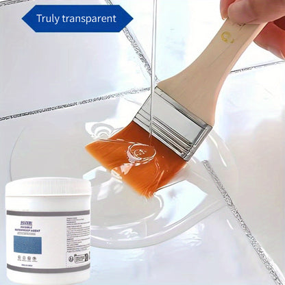 Adesivo invisível à prova de água, 1 unidade * 100g/300g, selante transparente à prova de água, selante de aderência super forte, agente invisível à prova de água e de fugas.