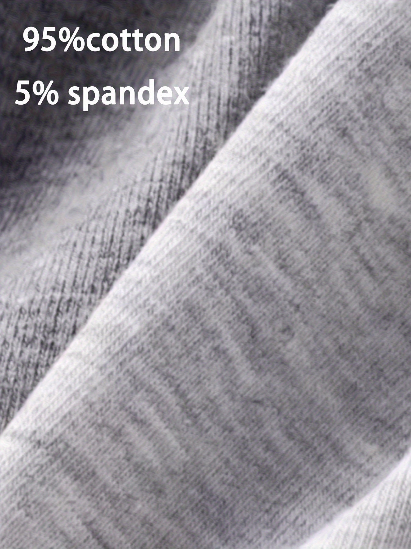 4pcs Dark Grey and Light Grey Men's Underwear