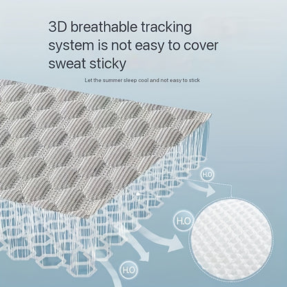 2pcs 3D Tactile Cool Ice Pillow Ice SPA Pillow Breathable Cervical Spine Cool Pillow High-end Hotel-grade Pillow Sleep Without Collapsing 3D Memory Rebound Technology Perfect Holiday Gift for Parents and Friends High-end gift