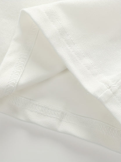 Boys' Casual Lapel Shirt Youngsters's Top Short Sleeve T-Shirt Youngsters's Clothing Comfortable Breathable