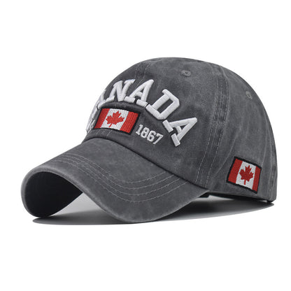 Unisex CANADA All-match Sports Baseball Cap