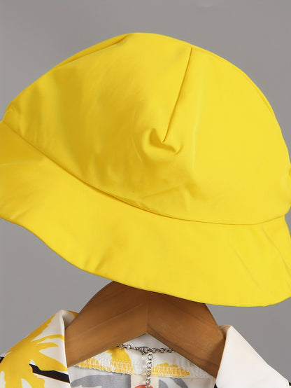 Boys' Summer Fashion Street Shirt Three-piece Set Only Selling Hats, Shirts and Shorts, Perfect for Outdoor