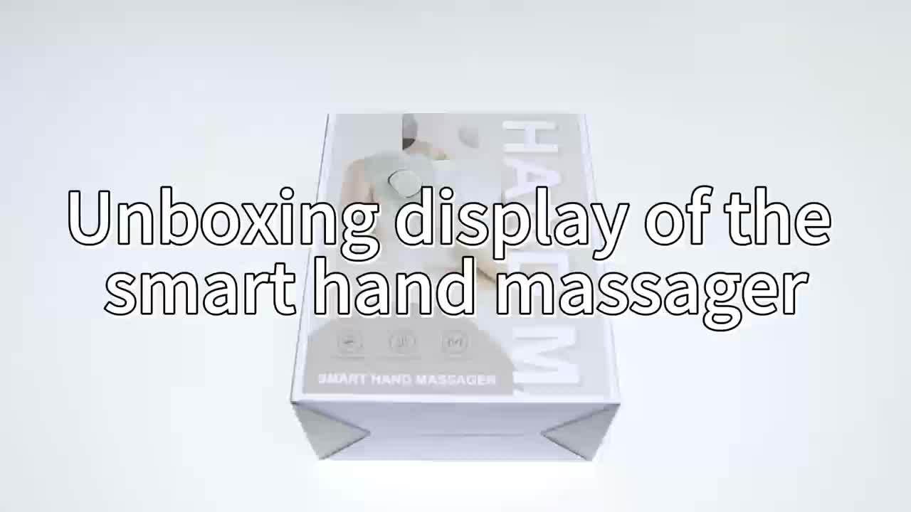 Ideal Gift, Hot Pressure Relax Hand Massager with 3 Massage Modes, 4 Temperature Settings, and 5 Air Wave Models Glove to Release Hand Stress from Long-Term Labor, Perfect for Moms and Women