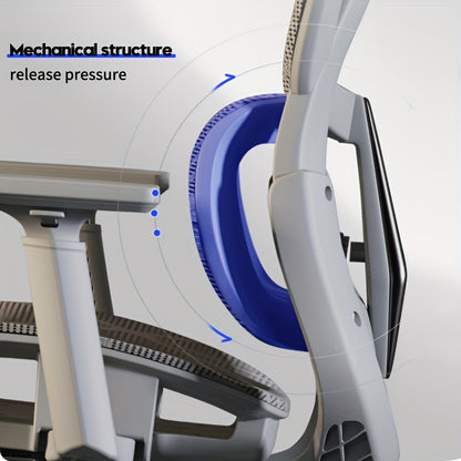 Humanized Chair Set: Gaming Chair, Study Desk Chair, Boss Office Computer Chair with Multifunctional Relaxation Design