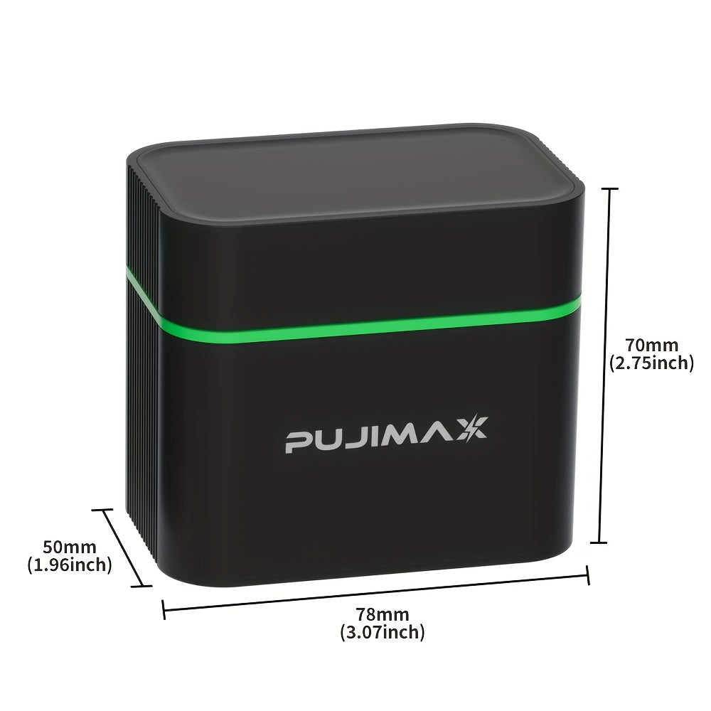 PUJIMAX 8-Pack High-Capacity 4255mWh & 1100mWh AA+AAA Lithium with 8-Slot Fast Charger - Long-Lasting Power, Over-Voltage/Over-Current/Over-Heat/Over-Temperature/Over-Voltage Protection, Compatible with Smartphones, Laptops,