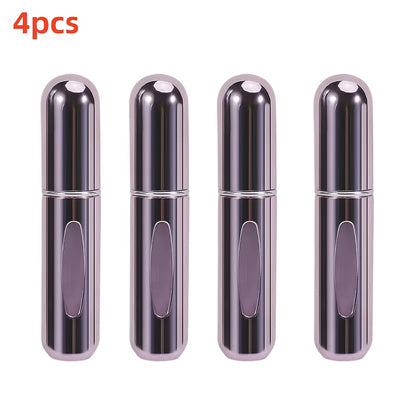 For Mini Portable Refillable Perfume Atomizer - Aluminum Mist Spray Bottle for Travel, Multi-Color Options, Fragrance-Free (Bubble-Free), Refillable Perfume Bottle|Compact Design|Aluminum Atomizer, Perfume Bottl