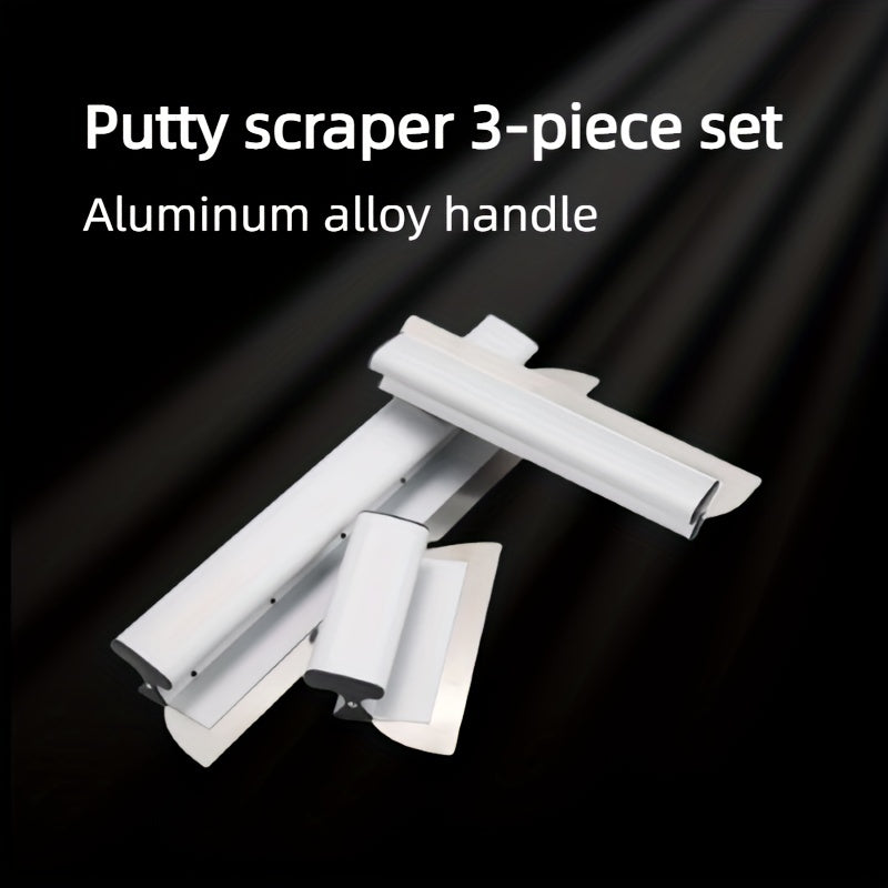 1 Set Putty Scraping Tool, Putty Scraper, Wall Scraping Tool, Scraper And Large White Tool