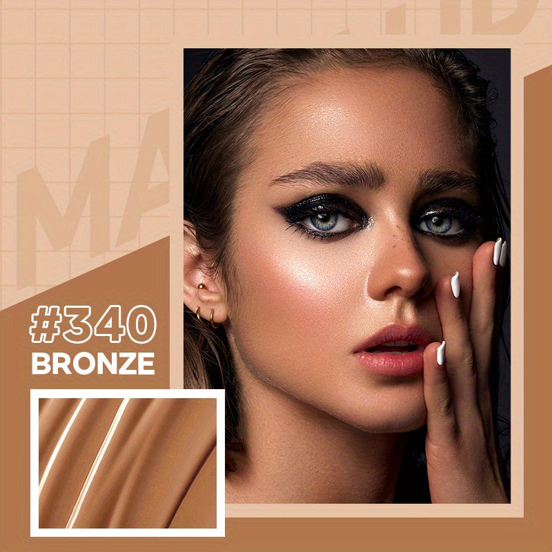 LAIKOU BB Cream à prova de água com cobertura total, tons naturais/marfim/bronzeado, 30ml, base de longa duração, controlo da oleosidade, uniformiza o tom da pele e disfarça os poros.