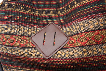 2025 Vintage Style Backpack with Adjustable Straps, Multiple Compartments in Brown, Red, Blue and Gray, Large Capacity Travel Backpack and Daypack, Travel Backpack