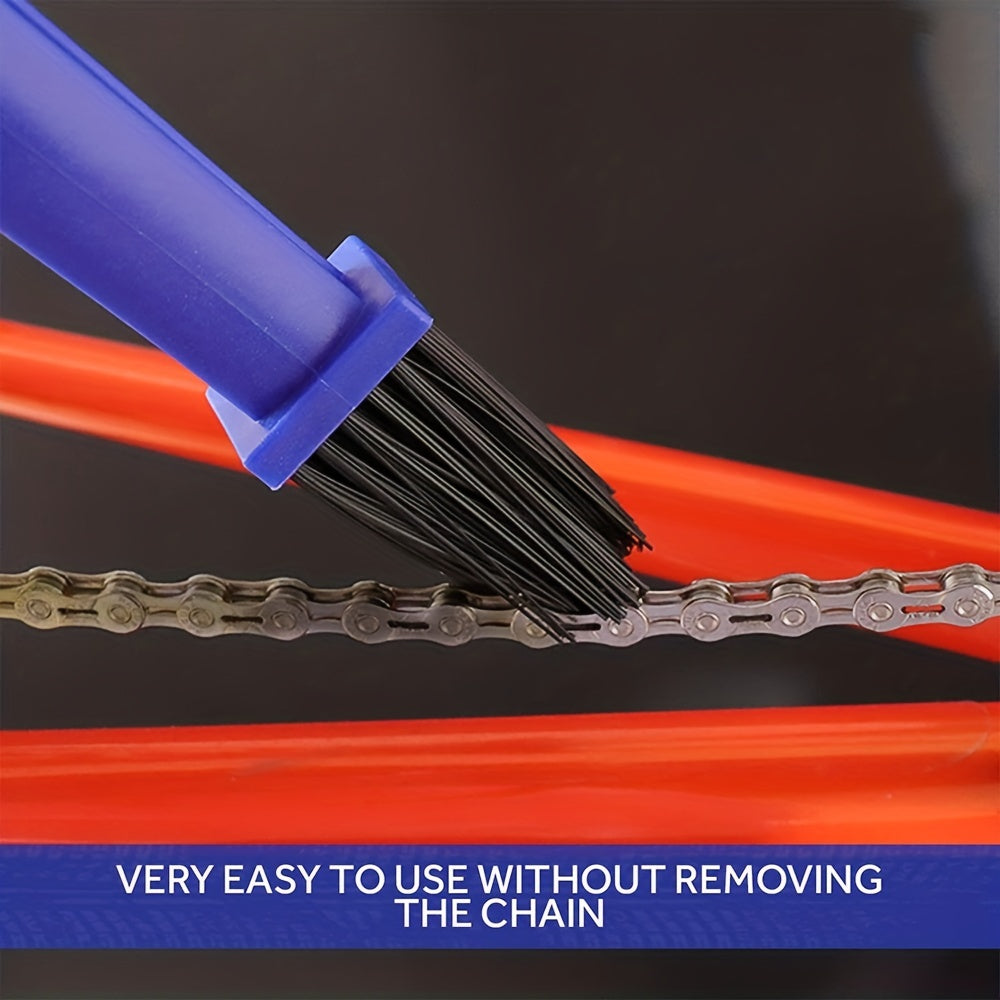 Portable Bicycle Chain Cleaner, Motorcycle Road Bike Chain Clean Brush, Bicycle Clean Tool Kit, Cycling Chain Cleaner Maintenance