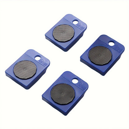5pcs Heavy-Duty Furniture Moving Set with Lifter and Sliders, Blue - Ideal for Moving Appliances, Refrigerators, and Sofas