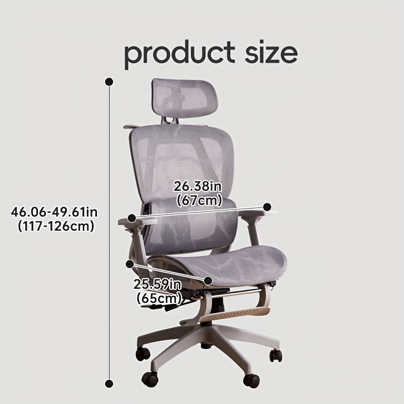 Humanized Chair Set: Gaming Chair, Study Desk Chair, Boss Office Computer Chair with Multifunctional Relaxation Design