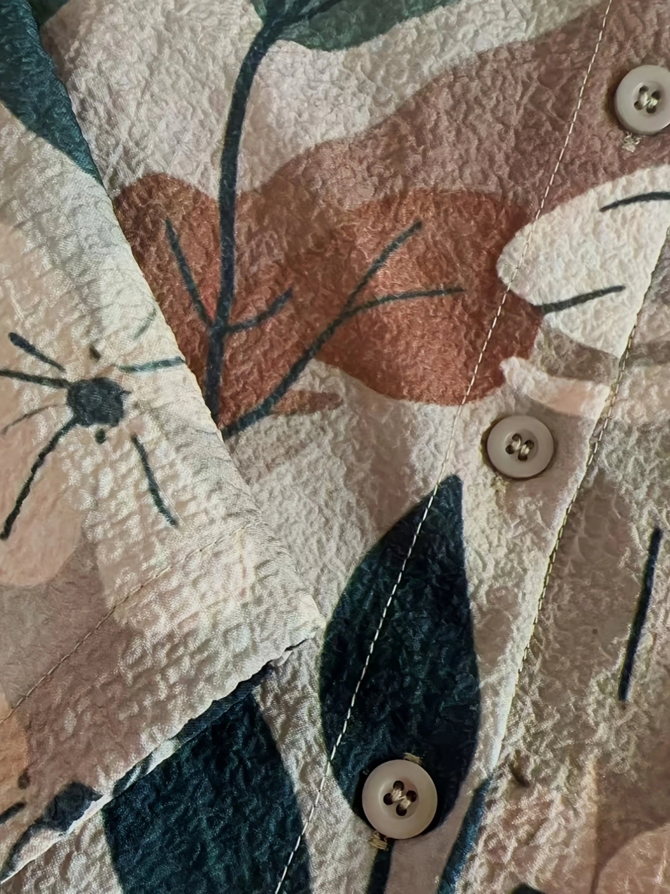 Women'S Floral Print Jumpsuit - Long Sleeve Loose Fit Pantsuit with Belt, Non-Stretchy Fabric for Fall/Winter, Office, Party, Everyday Outfit - Women'S Clothing, Office Attire, Retro Fashion, Quality Stitching, Stylish Romper