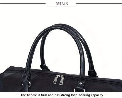 2 Color Options for Travel Bag Men's Tote Business Large Capacity Short Trip Luggage Pack Women's Single Shoulder Gym Bag Crossbody