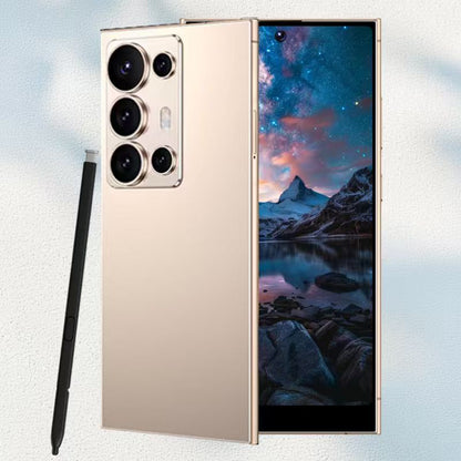 Super smartphone, versão desbloqueada de 12+512GB, equipado com sistema Android e com caneta stylus integrada.