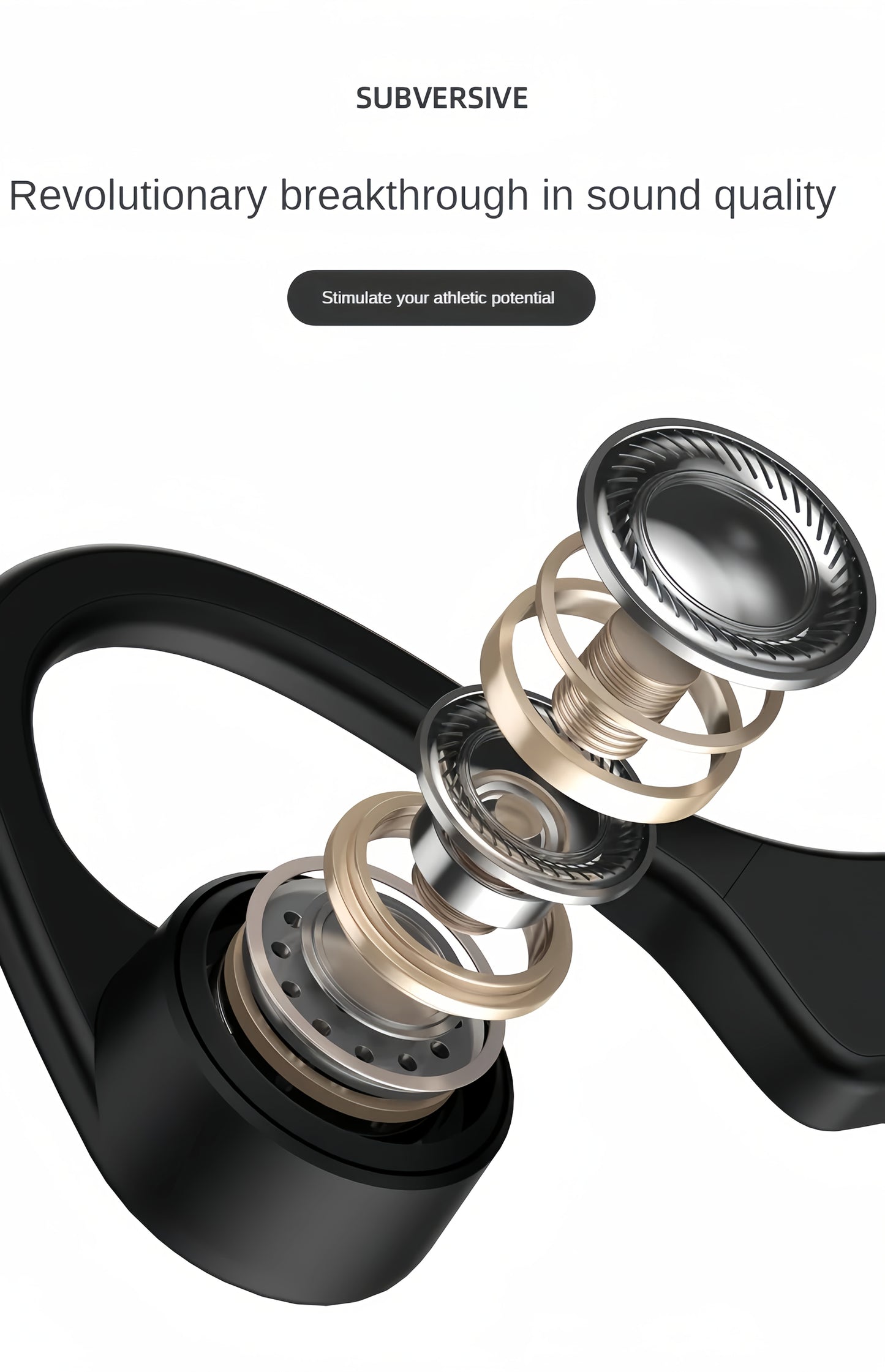 Lenovo X4 5.3 Chip + Low Power - Tech Enthusiasts - Daily Use - 2025 Popular Bone Conduction Wireless Bluetooth headphones