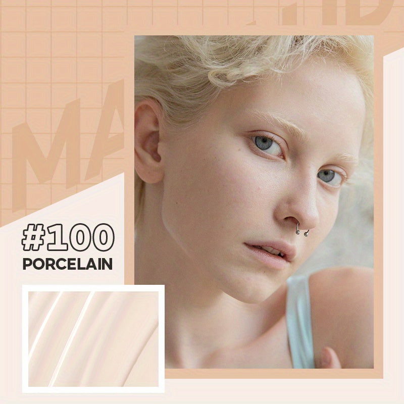 LAIKOU BB Cream à prova de água com cobertura total, tons naturais/marfim/bronzeado, 30ml, base de longa duração, controlo da oleosidade, uniformiza o tom da pele e disfarça os poros.