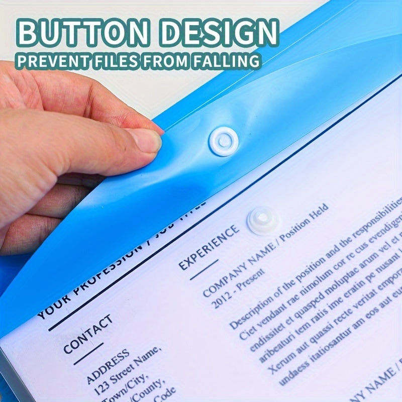 Embalagem com 12 Pastas Expansíveis A4 - Pastas com 11 Argolas e Fecho de Botão, Organizador de Documentos em PP Resistente para Escola/Escritório/Viagens/Halloween