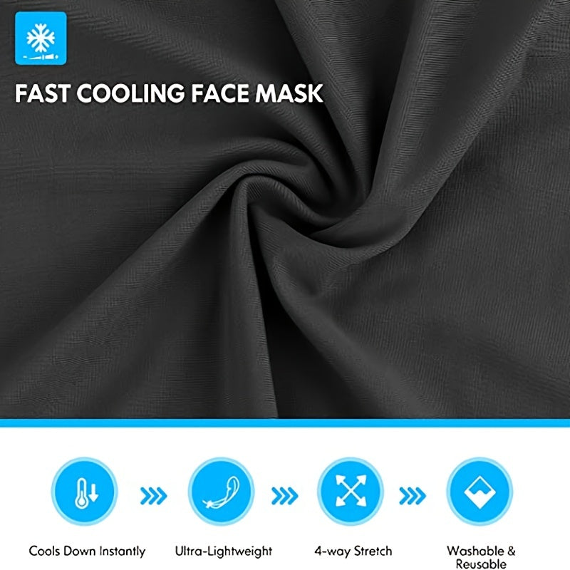 Windproof and Dustproof Multifunctional Mask Scarf for Sports Riding - Protects Against Wind, Dust, and Sun, Breathable and Comfortable