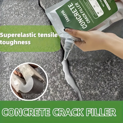 1000ml Quick-Dry Durable Grout Kit, Leak-Proof & Wear-Resistant Formula for Concrete Cracks – Ideal for Floors, Walls, Roofs, and Pipes – Indoor/Outdoor Use with Nozzle Design, Wall Sealing, Concrete Crack Filler, Precisi
