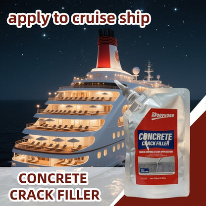 Marine Waterproof Coating for Repairing Concrete Cracks And Patches. It Dries Quickly, Is User-Friendly, And Durable, Making It Ideal for Boat Repairs And Waterproofing. Compatible Tools Are Available for Easy Application, wi