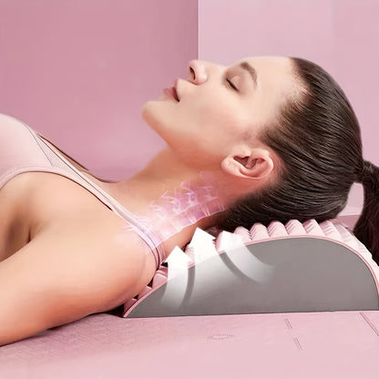 Portable Wolf Fang Back Massager Pad - Ergonomic Sit Cushion for Core Strength, Abdominal Training & Back, Portable Massage Pad with 6 Interchangeable Positions, Durable Cushion for Home Use