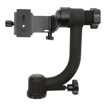 360 Degree Panoramic Gimbal Tripod Head, Panoramic Boom Cradle Head, Panoramic Gimbal Tripod Head, Wideangle Shooting, Panoramic Photography, Smooth Rotation, Adjustable Head, Precision Engineering, Lightweight Material, Vide