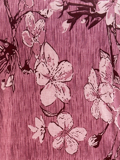 Floral Print Button Front T-shirt, Casual Short Sleeve Summer T-shirt, Women's Clothing