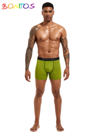 5pcs of New Men'S Boxer Shorts, Sexy High-Quality Men'S Underwear Brand, Men'S Briefs, Men'S Underwear Gift.