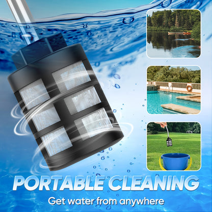 Pistola de limpeza de alta pressão sem fios, auto-ferrante, com jato contínuo de espuma, mangueira de 5 m e 2 pilhas de lítio recarregáveis, bocal 3 em 1, lavadora elétrica portátil, ideal para lavar automóveis, limpar jardins e pavimentos.