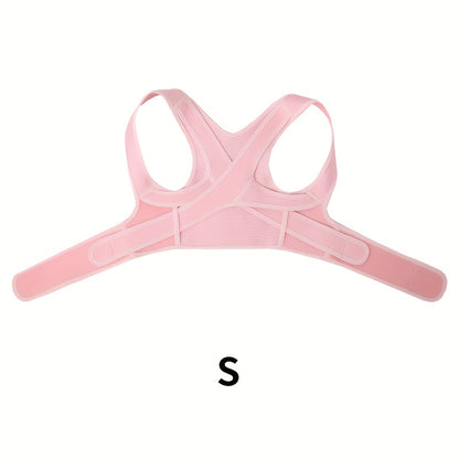 Adjustable Posture Brace with Thoracic Lumbar Support - Back, Hunchback & Round Shoulder, Comfortable Body Support Belt for &, Ideal for Scoliosis, Osteoporosis (Black)