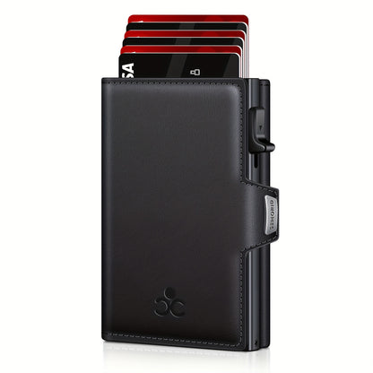 Men Wallet Front Pocket RFID Blocking Card Holder Gift for Men