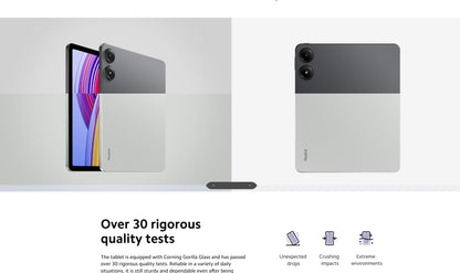 Xiaomi Redmi Pad Pro Tablet 8GB+256GB Charger Noincluded, Snapdragon 7S Gen 2 Octa Core 12.1'' 120Hz Display 10000mAh Battery