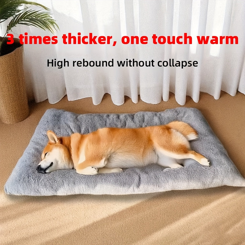 Dog beds suitable for extra-large dogs, comfortable and soft large dog kennel sofas, dog blankets and mattresses, pet pads suitable for small to large dogs, providing comfortable rectangular comfort for dogs and cats., Cozy P